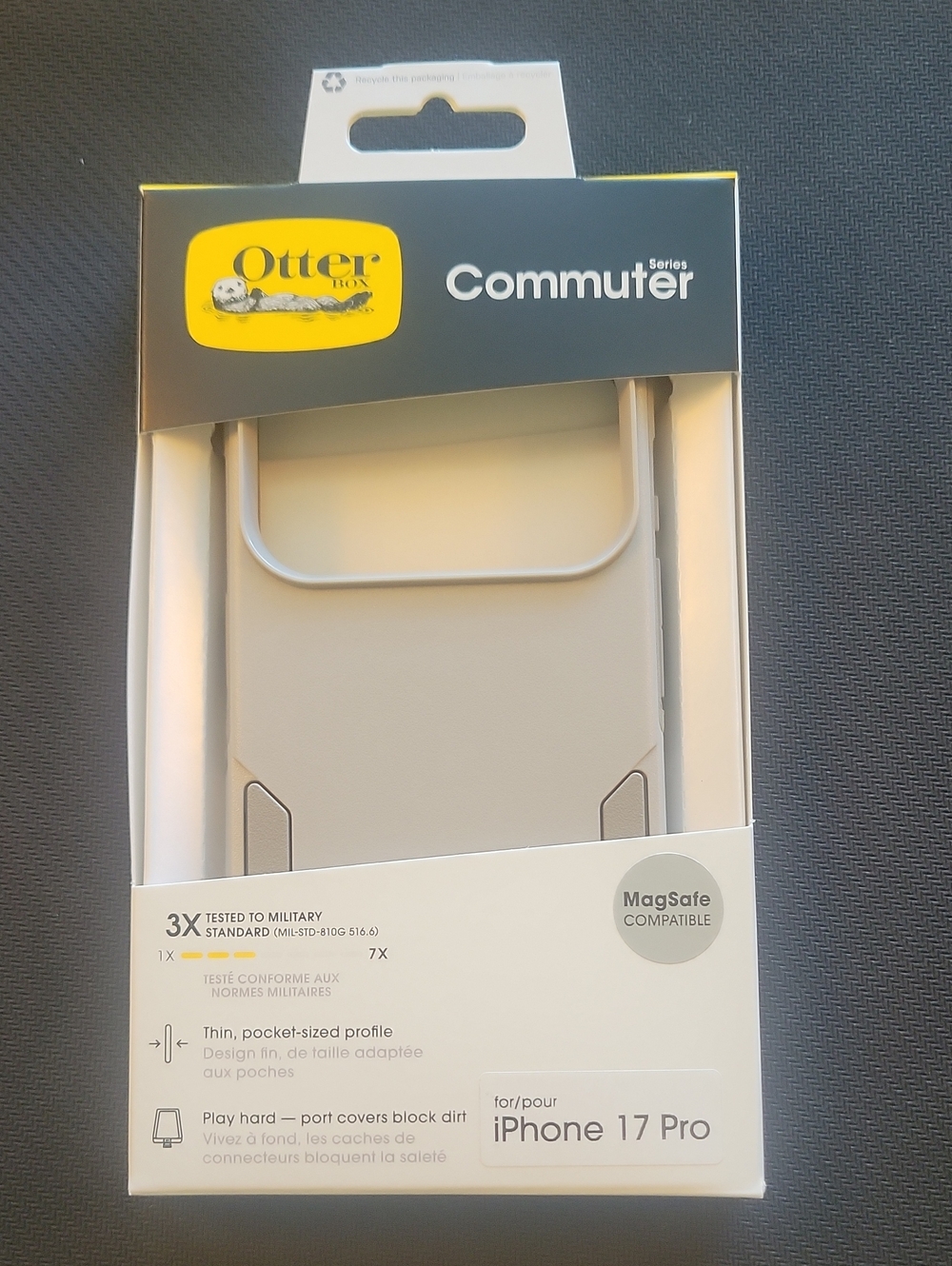 OtterBox Commuter Series Case for iPhone 17 Pro - Beige
